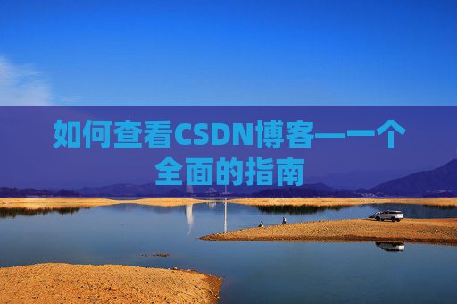 如何查看CSDN博客—一个全面的指南